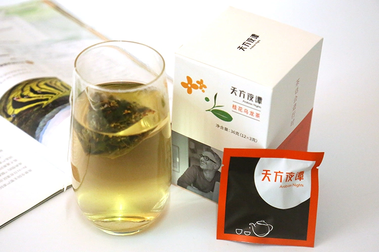 Manufacturer Organic Natural Flower Blending Osmanthus Oolong Tea Private Label