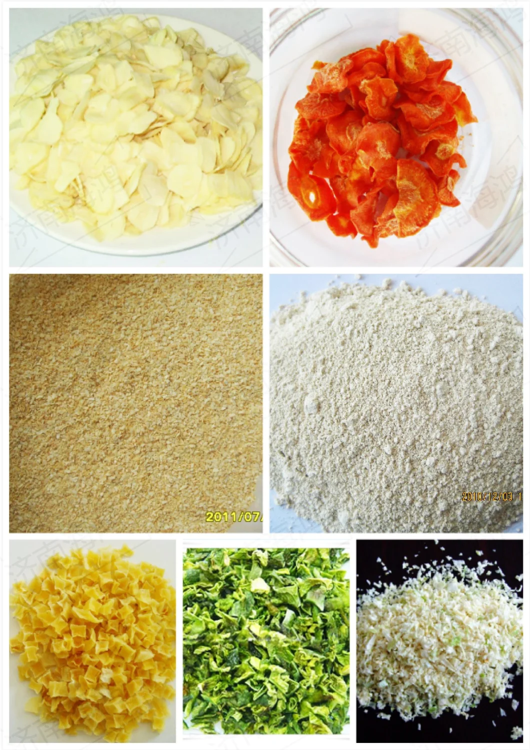 Chinese Vegetable Dried Dehydrated Garlic Slices Garlic Granules